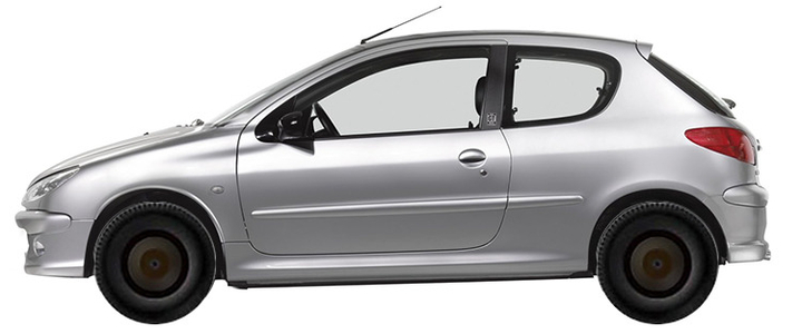 Peugeot 206 2C, 2H Hatchback 3d (1998-2009) 1.1